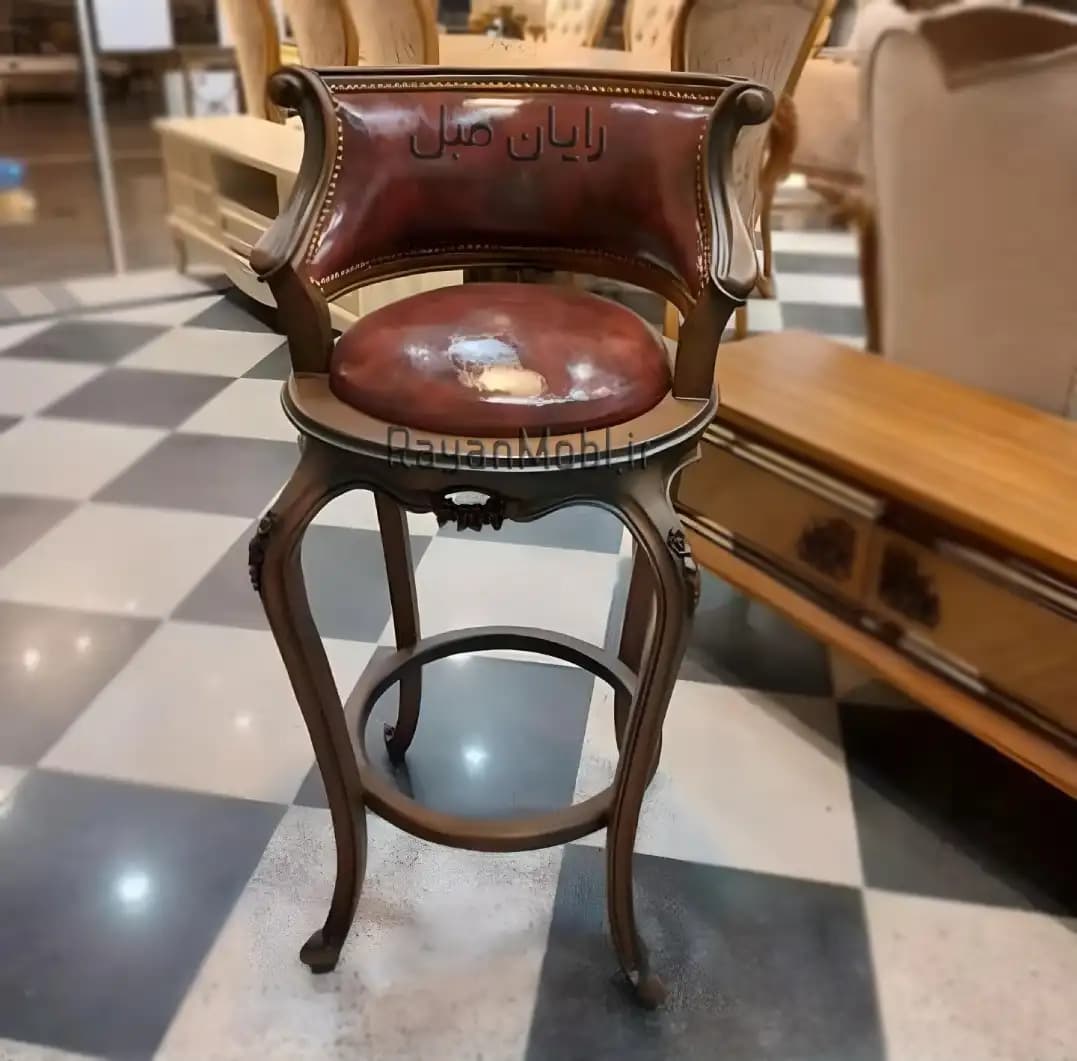 صندلی اپن منبت راش