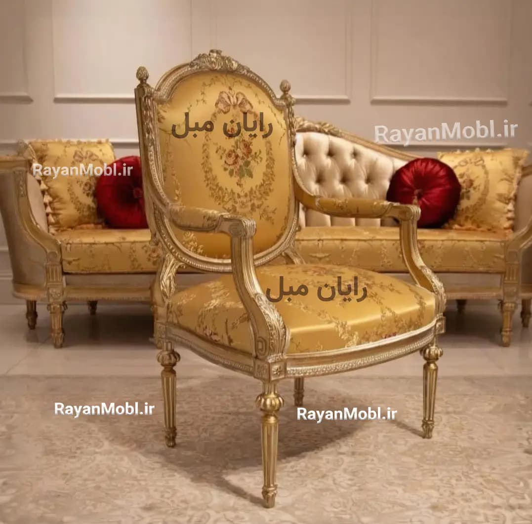 مبل کاریزما کاجی | کلاسیک و زیبا