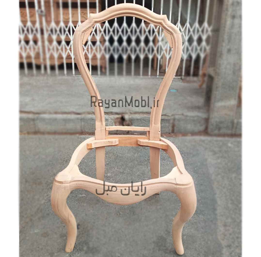 کلاف مبل ویکتوریا چوبی