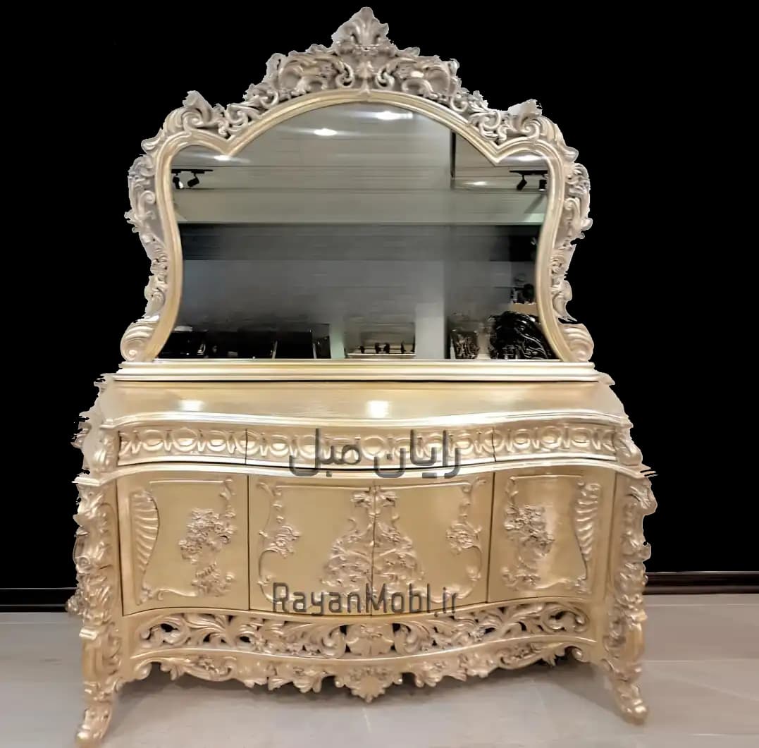 آینه کنسول ترنج