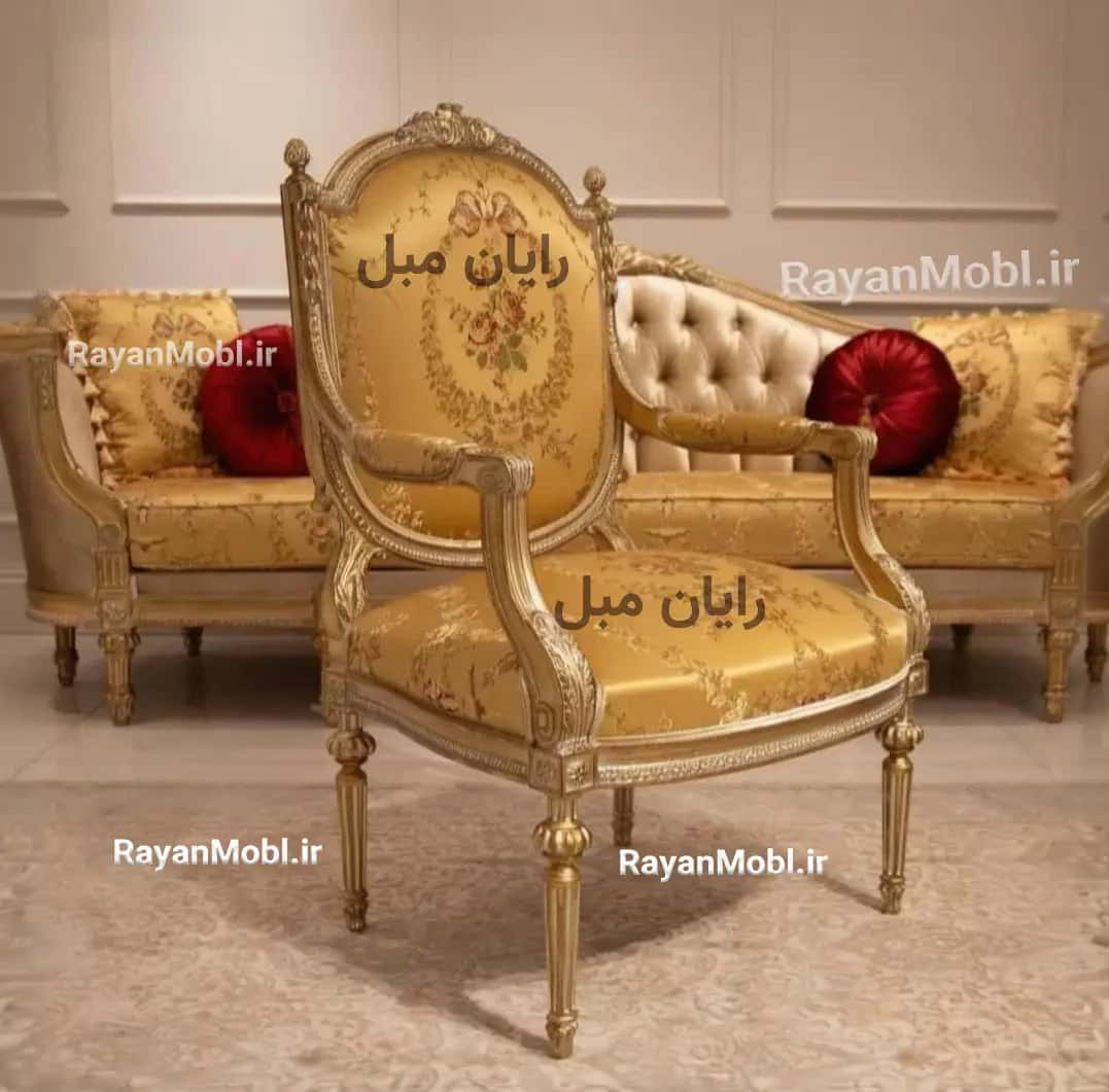 مبل کاریزما کاجی | کلاسیک و زیبا